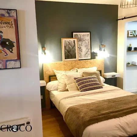 Cosy Croco - T2 Centre - Wifi * Nimes